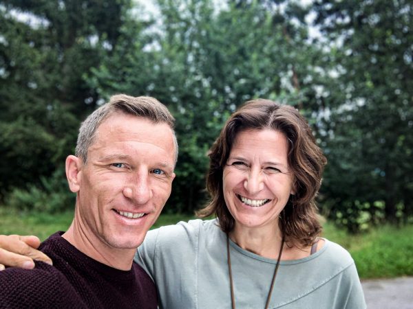 falko krismayr network marketing professional and a sabine kuschel posing for a picture.